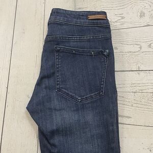 Pilcro & the Letterpress Women's Size 25 Blue High-Rise Denim Skinny Legging